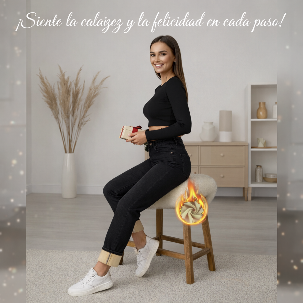 JEANS PELUCHE 1 BOTON